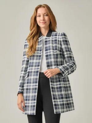 Flap Pocket Topper, Plaid