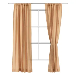 Ariz Curtain Set [Pale Ochre]