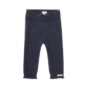 Boys Navy Trig Merino Wool Trousers