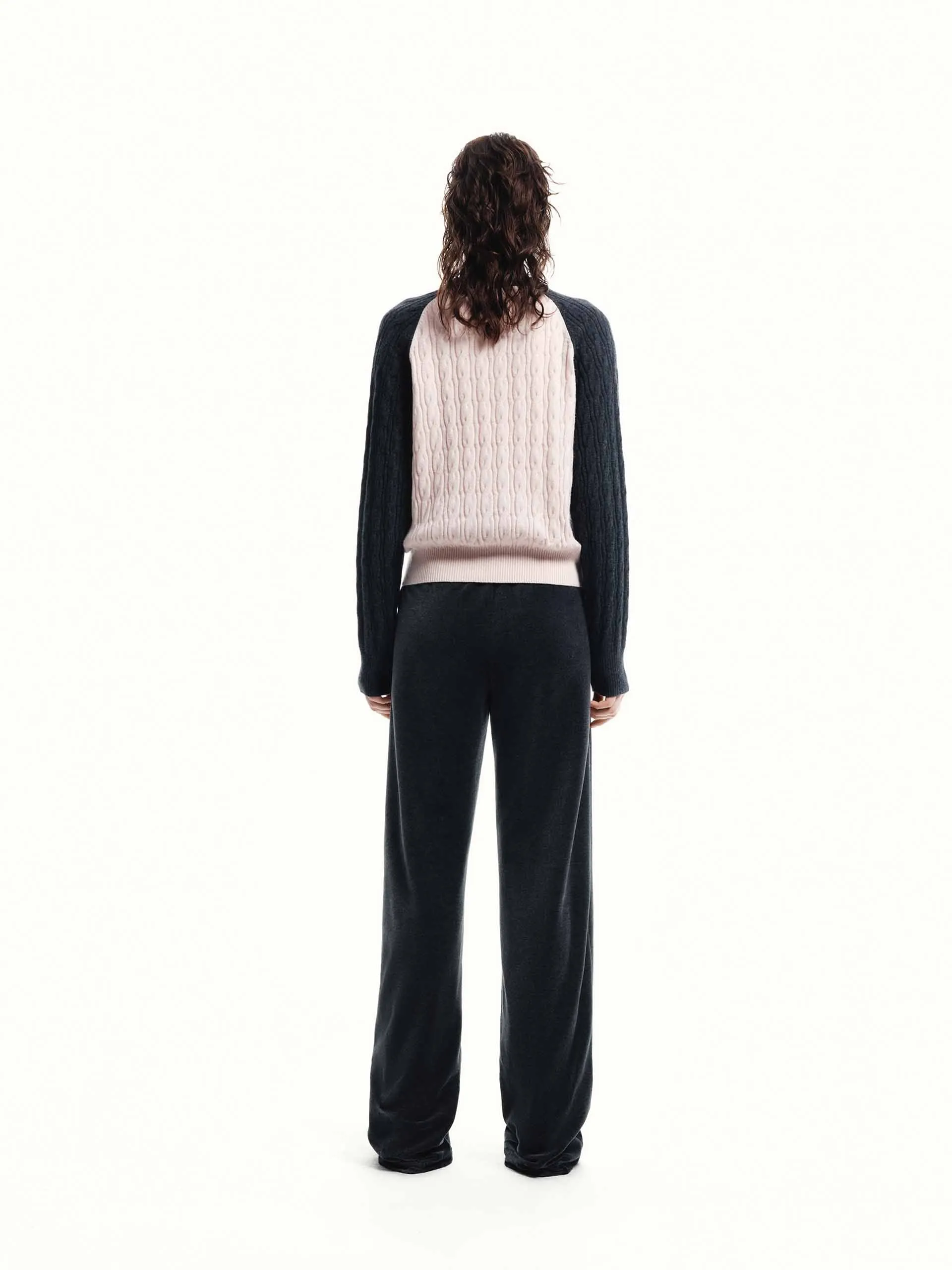 Drawstring Straight Leg Trousers