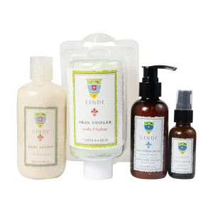 Essential Chemo   Radiation Skincare Collection: Body Lotion   Soothing Balm   Cooler Roll   Face Serum