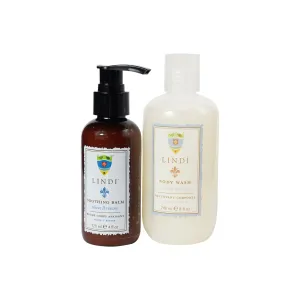 Essential Radiation Skincare Collection: Soothing Balm   Body Wash