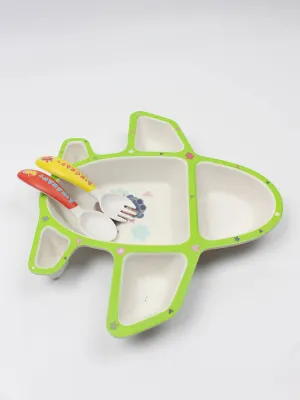 Green Plane Tableware