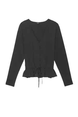 RAILS - Beaux Top Black Silk