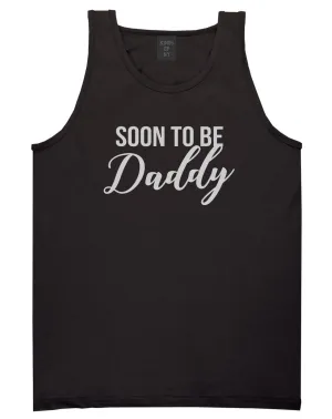 Soon To Be Daddy Pregnancy Announcement Mens Tank Top Shirt