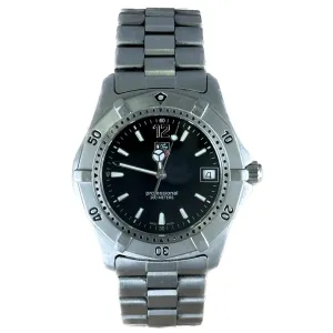 Tag Heuer Professional 2000 - Black Dial, Stainless Steel